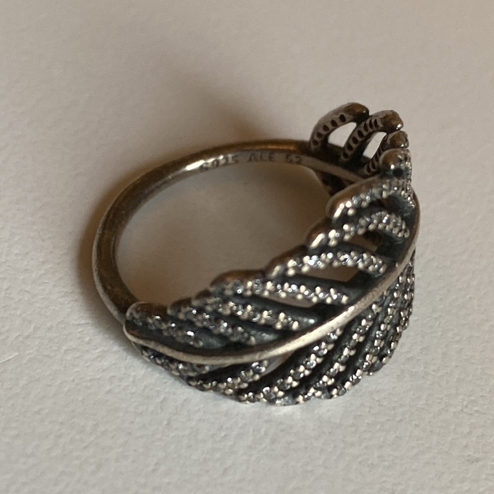 Leaf Ring Silver - image 3